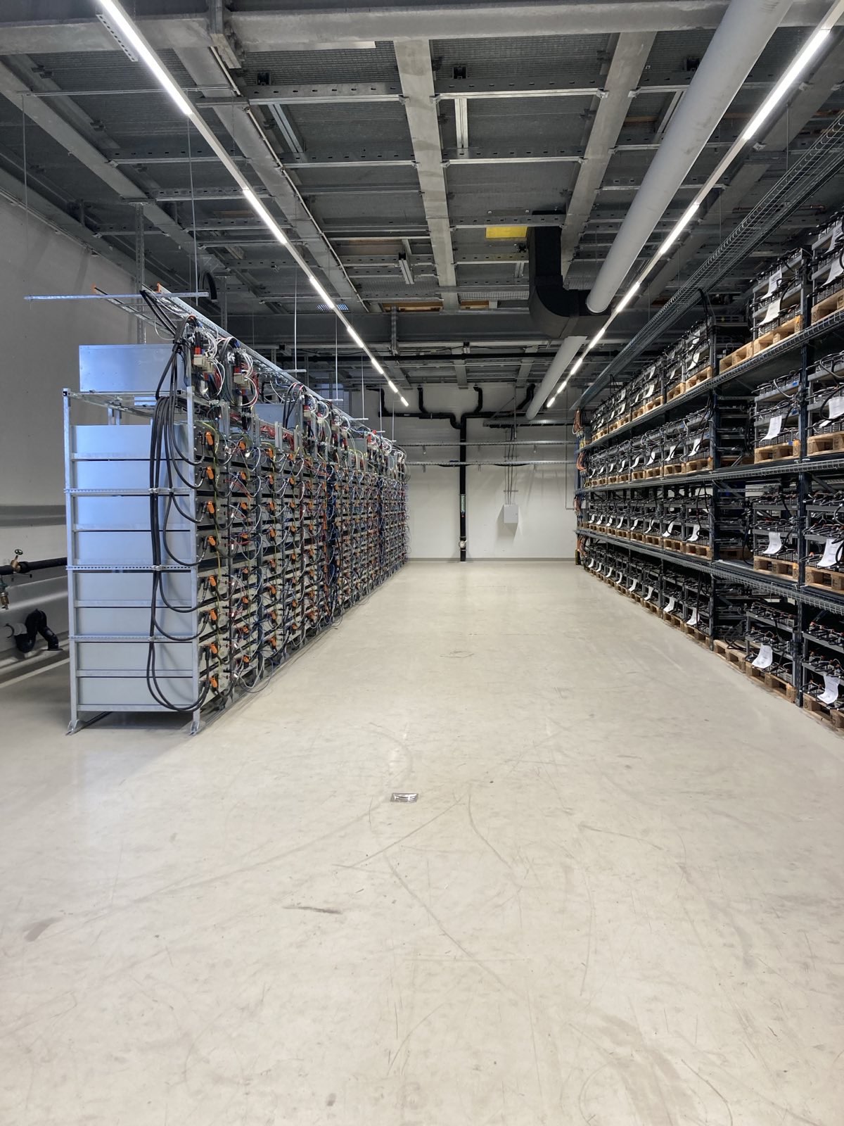 Bild des Innenlebens des Indoor-Speichers